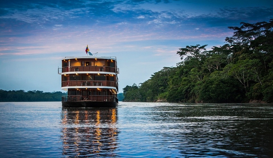 Borneo Flussfahrt