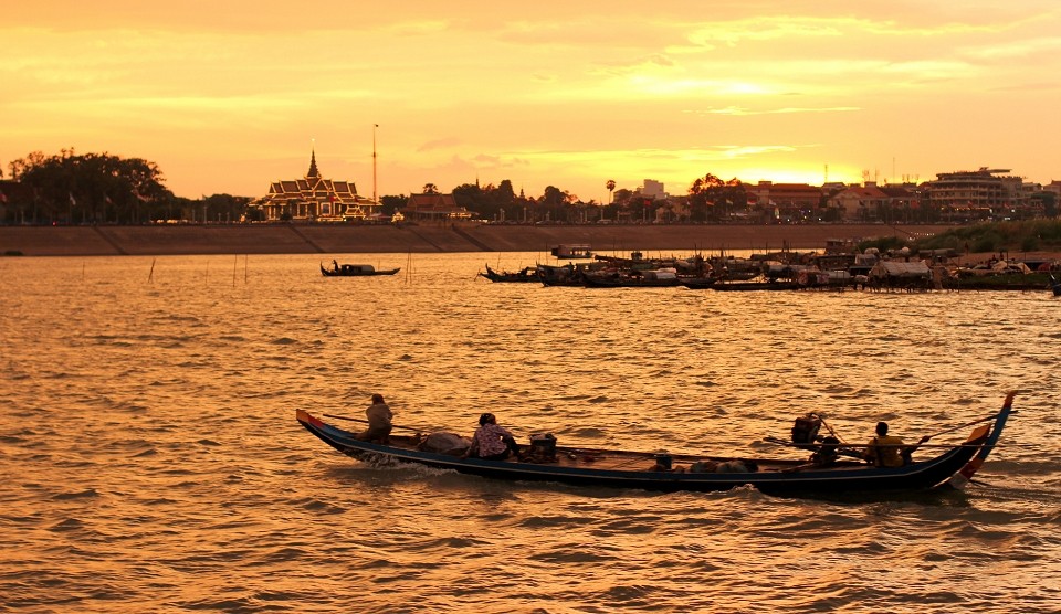 Phnom Penh Flussfahrt