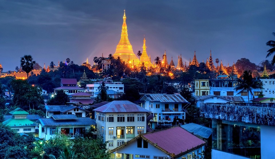 Yangon Reise