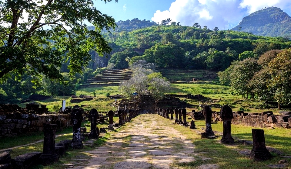 Südlaos Kreuzfahrt Vat Phou